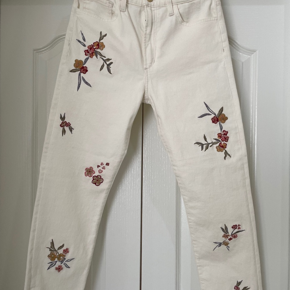 Joe's The Luna high rise cigarette ankle jeans